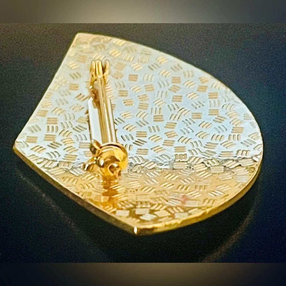 Vintage Cloisonne Blue Jay Bird Brooch Pin. - Picture 7 of 8